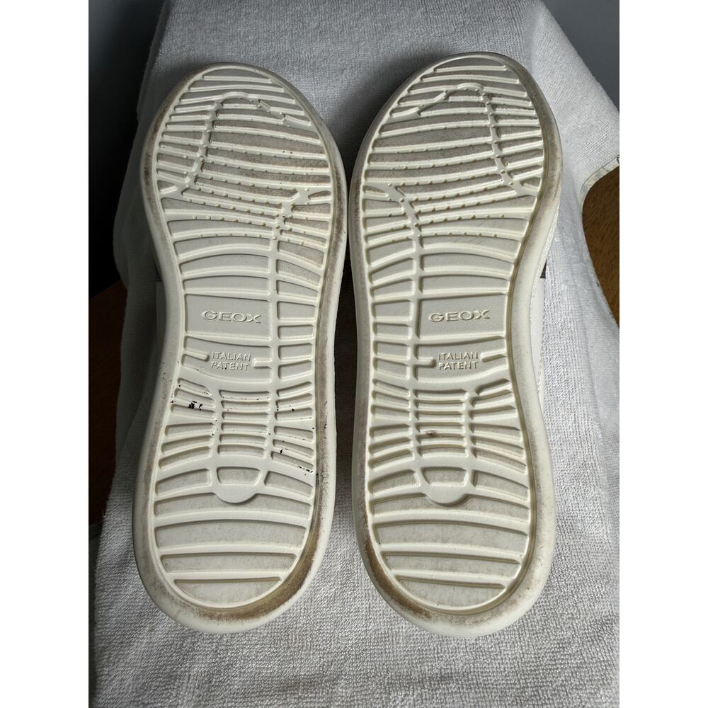 GEOX Italian Patent Women's D Leelu' C Slip-On Tasseled Loafer Sneakers US 7 - Picture 4 of 8